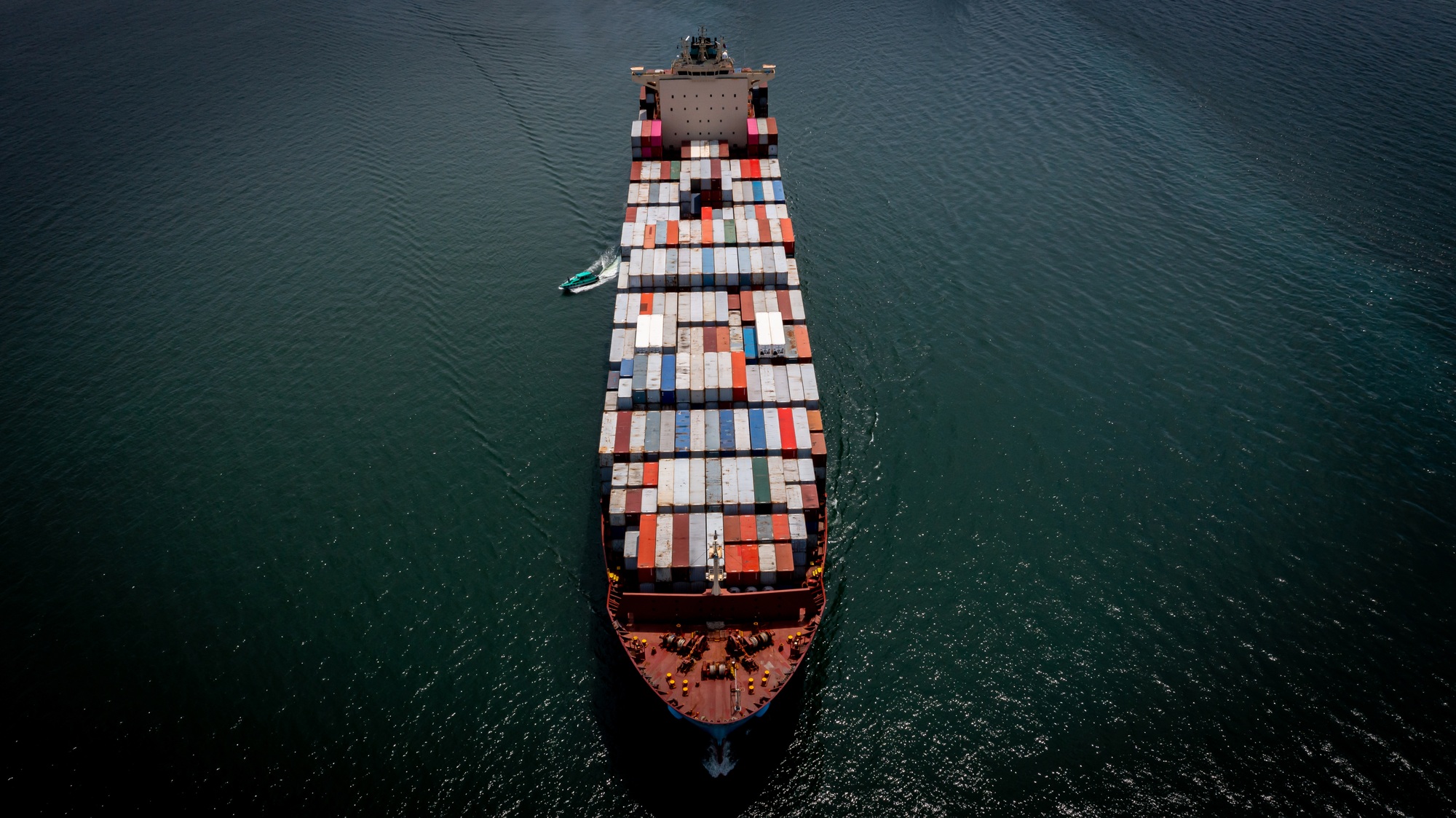Container ship in import export global business worldwide logistic and transportation, Container.